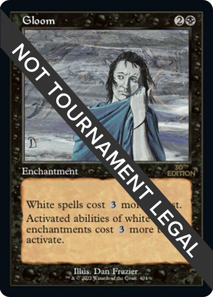 Image for Gloom (Retro Frame) (404) - Magic: The Gathering