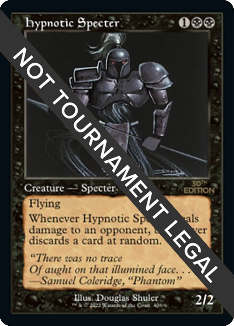 Image for Hypnotic Specter (Retro Frame) (406) - Magic: The Gathering