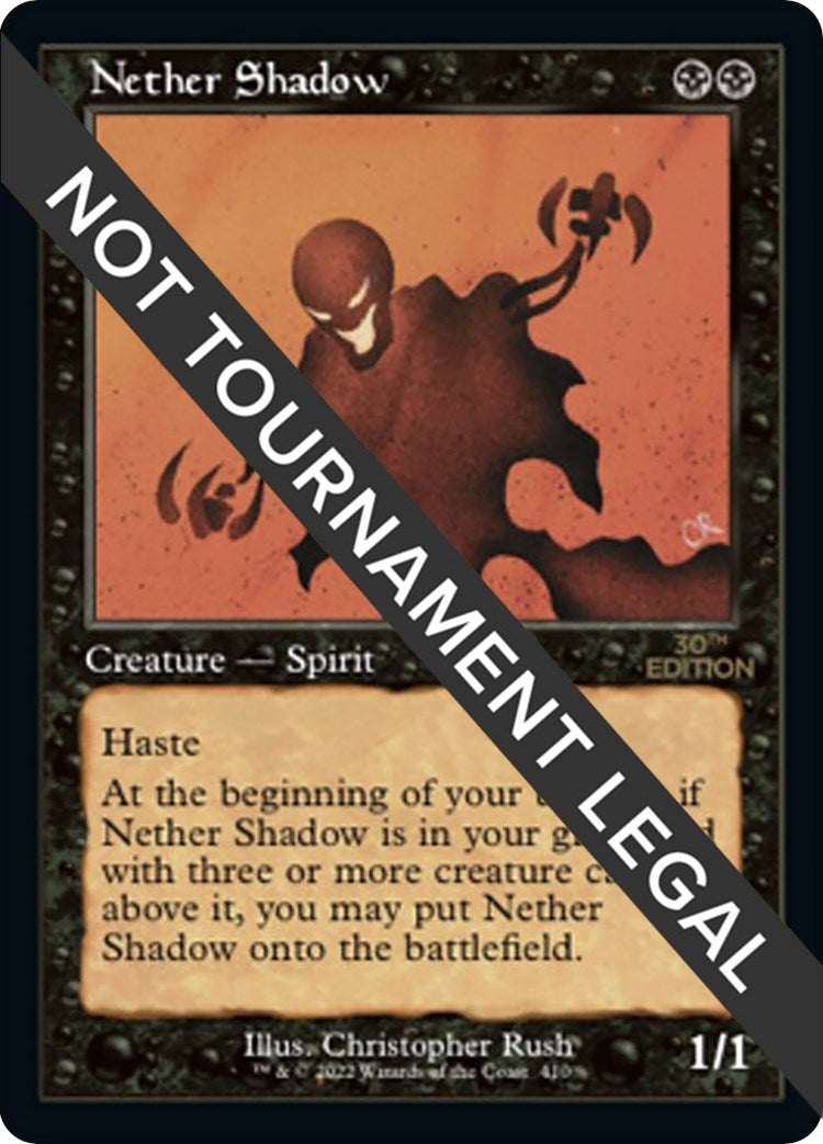 Image for Nether Shadow (Retro Frame) (410) - Magic: The Gathering