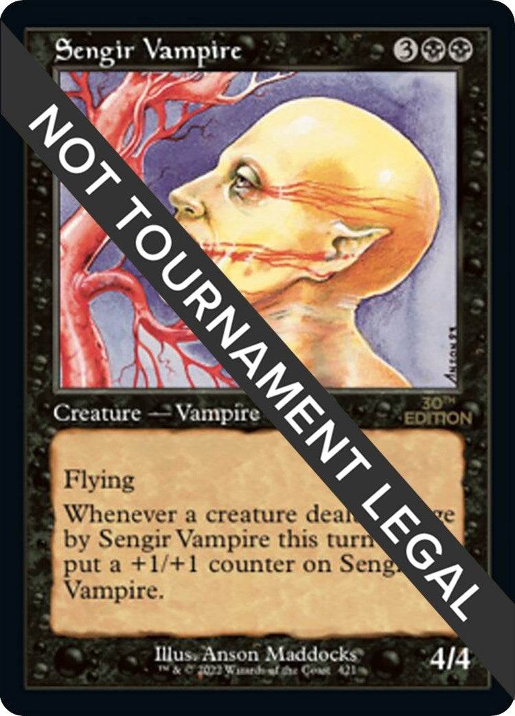 Image for Sengir Vampire (Retro Frame) (421) - Magic: The Gathering