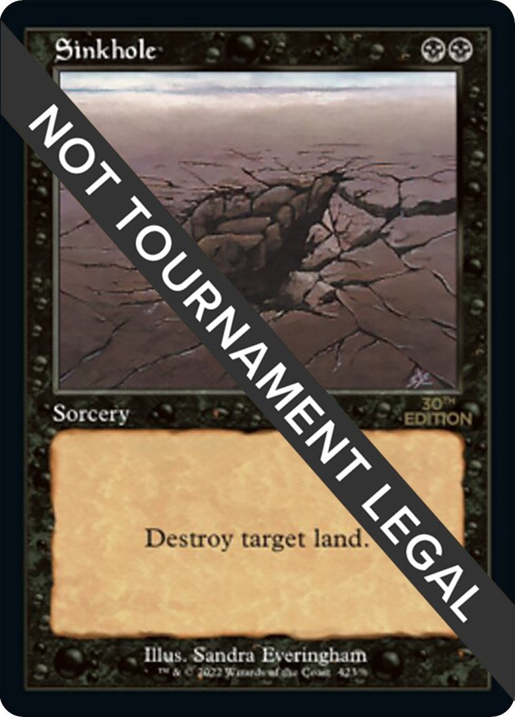 Image for Sinkhole (Retro Frame) (423) - Magic: The Gathering