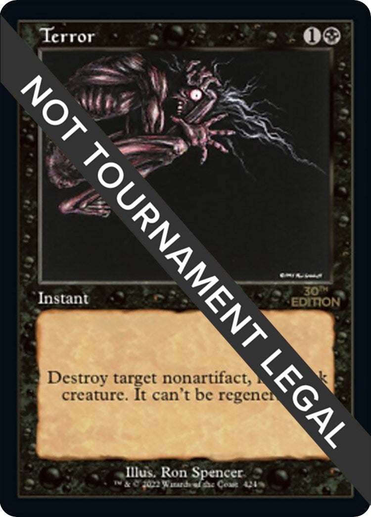 Image for Terror (Retro Frame) (424) - Magic: The Gathering