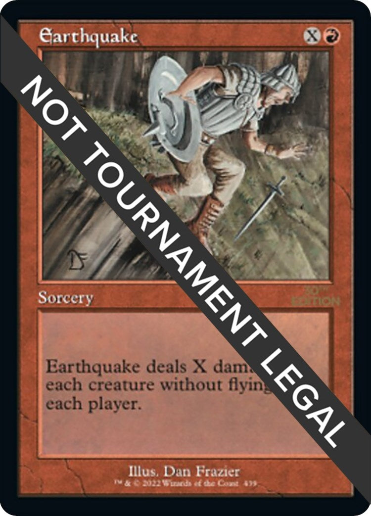 Image for Earthquake (Retro Frame) (439) - Magic: The Gathering