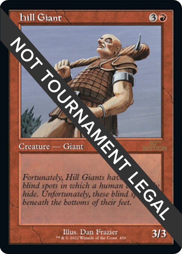 Image for Hill Giant (Retro Frame) (450) - Magic: The Gathering