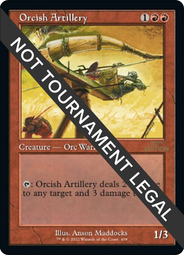 Image for Orcish Artillery (Retro Frame) (458) - Magic: The Gathering