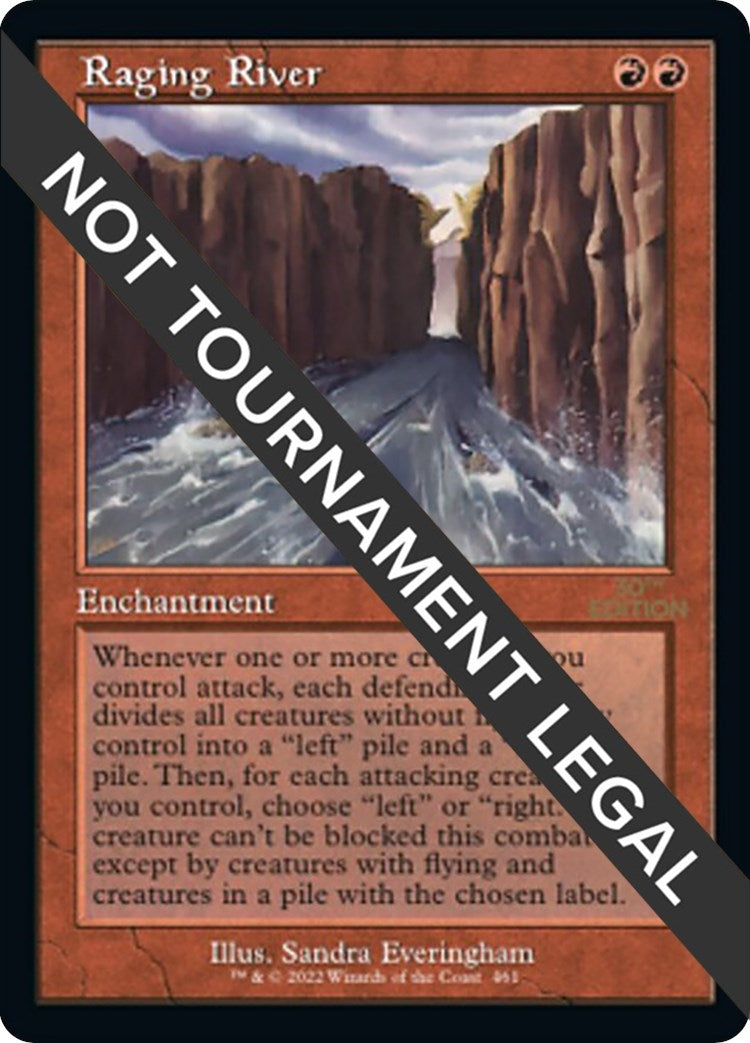 Image for Raging River (Retro Frame) (461) - Magic: The Gathering