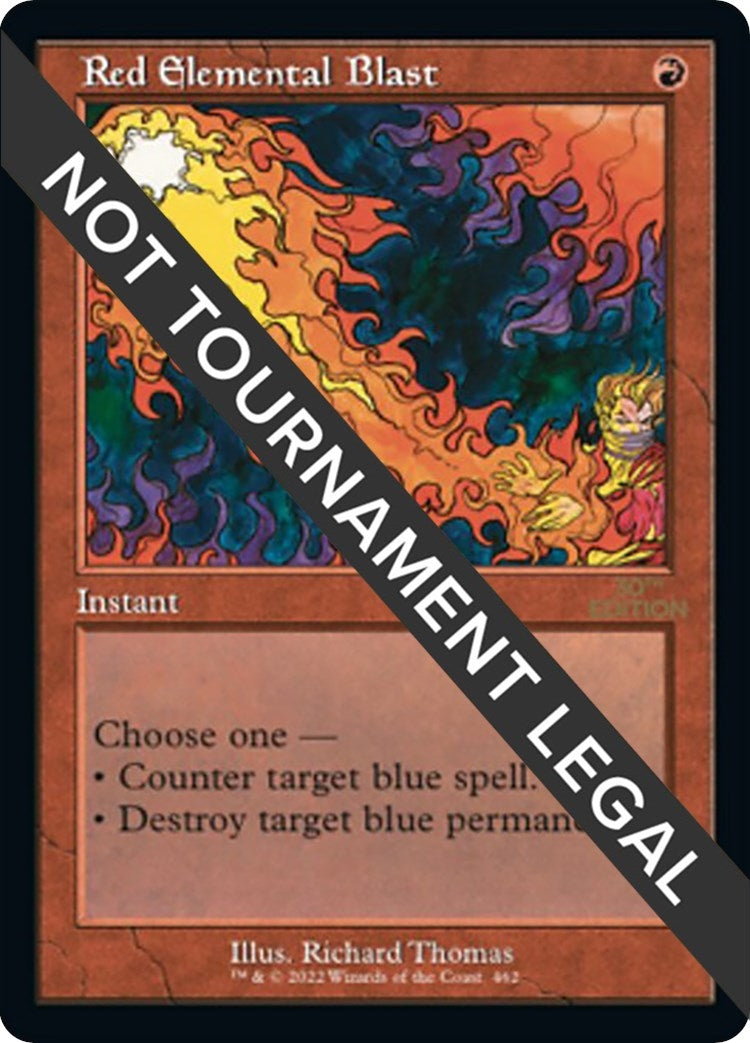Image for Red Elemental Blast (Retro Frame) (462) - Magic: The Gathering