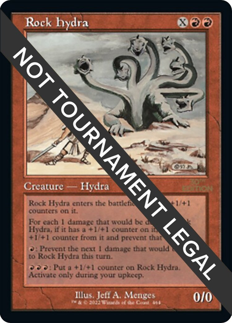 Image for Rock Hydra (Retro Frame) (464) - Magic: The Gathering