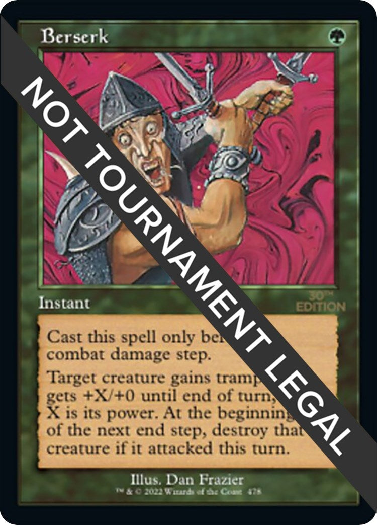 Image for Berserk (Retro Frame) (478) - Magic: The Gathering