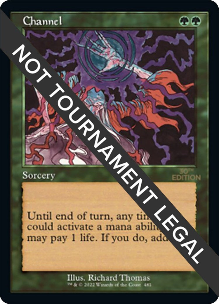 Image for Channel (Retro Frame) (481) - Magic: The Gathering