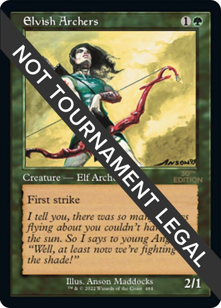Image for Elvish Archers (Retro Frame) (484) - Magic: The Gathering
