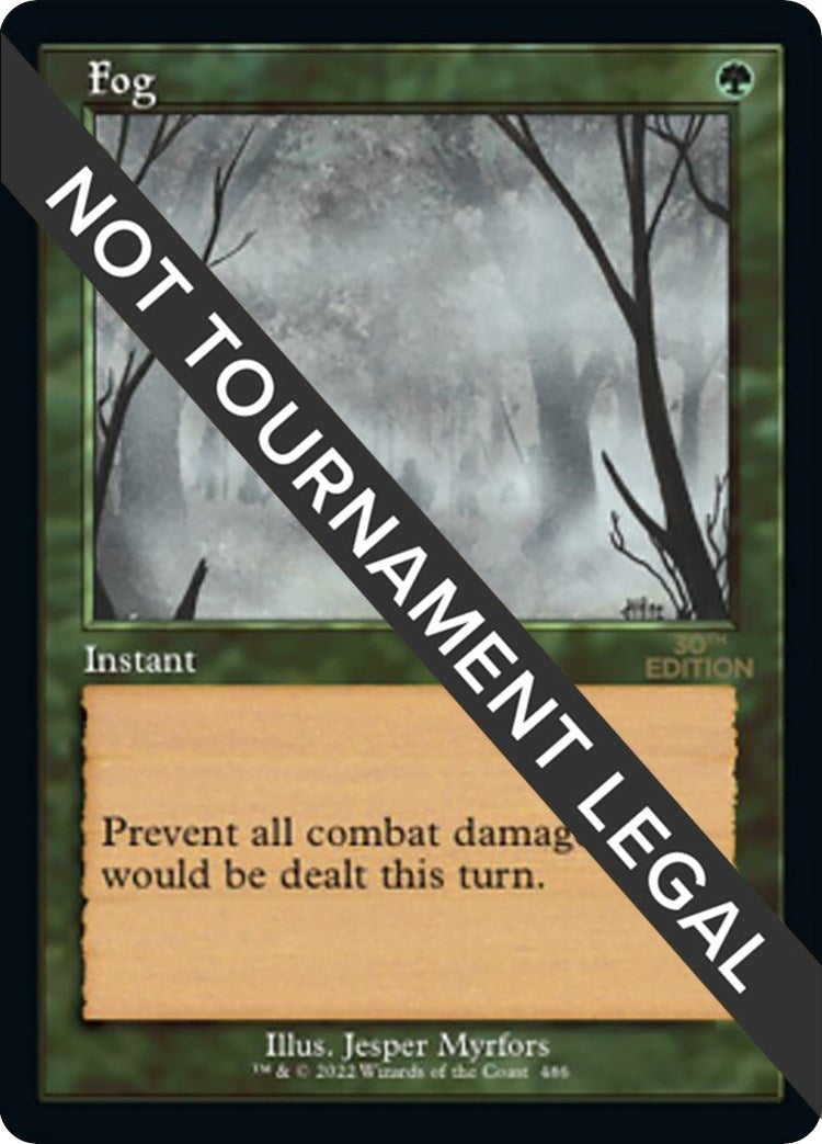 Image for Fog (Retro Frame) (486) - Magic: The Gathering