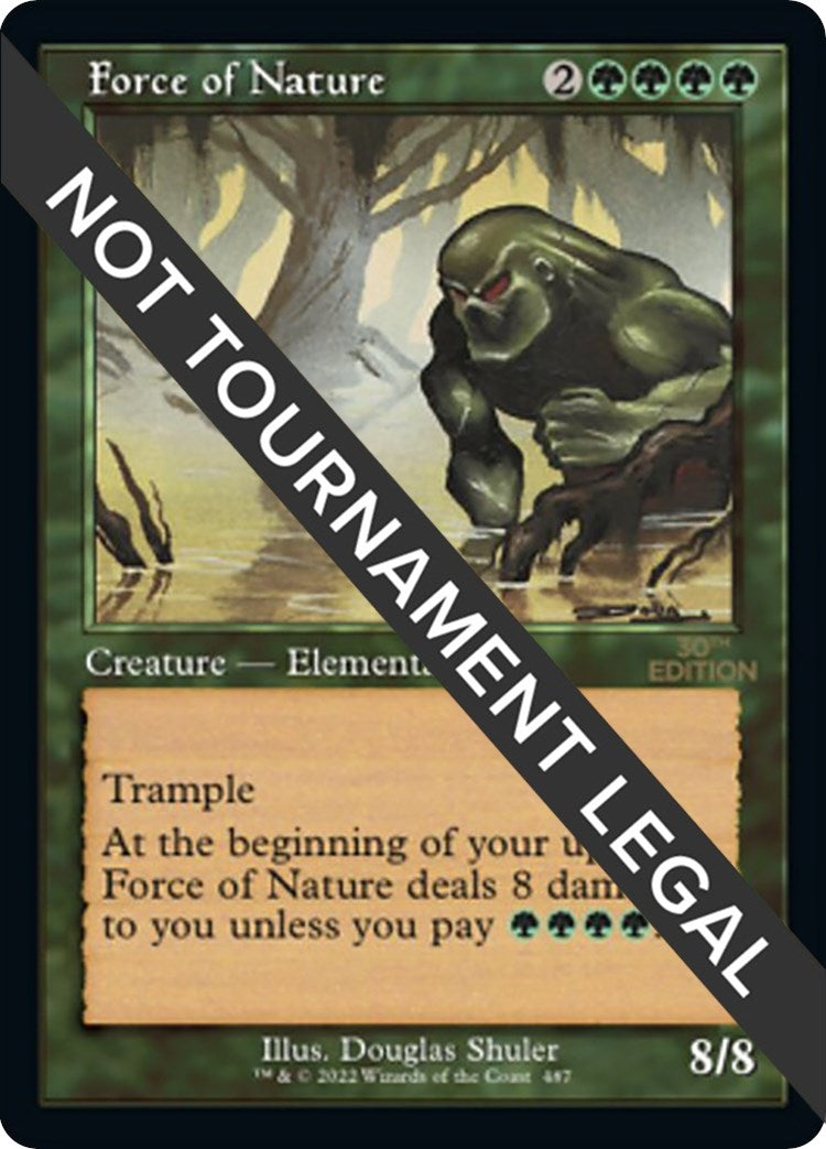 Image for Force of Nature (Retro Frame) (487) - Magic: The Gathering