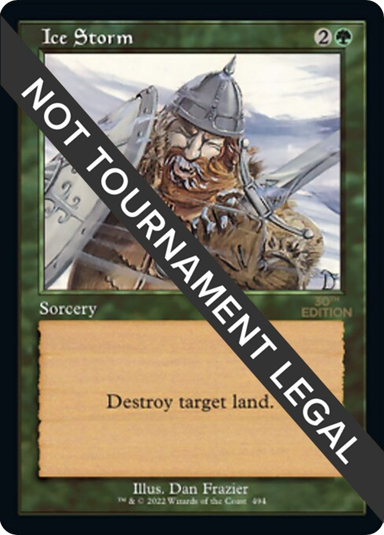 Image for Ice Storm (Retro Frame) (494) - Magic: The Gathering