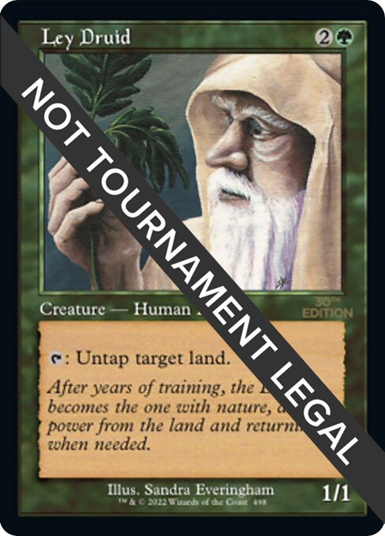 Image for Ley Druid (Retro Frame) (498) - Magic: The Gathering