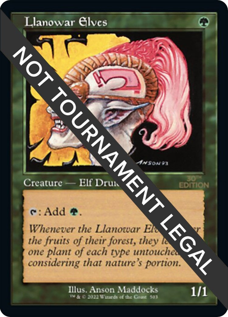 Image for Llanowar Elves (Retro Frame) (503) - Magic: The Gathering