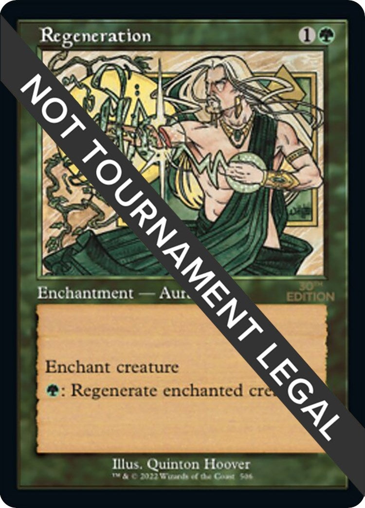 Image for Regeneration (Retro Frame) (506) - Magic: The Gathering