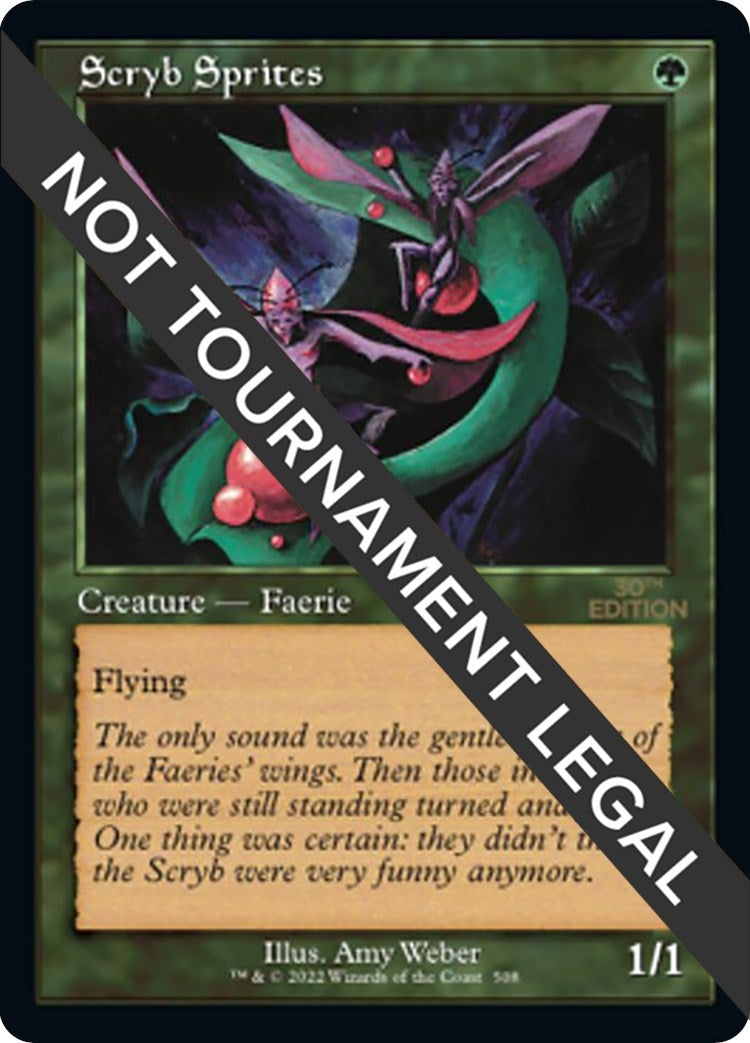Image for Scryb Sprites (Retro Frame) (508) - Magic: The Gathering