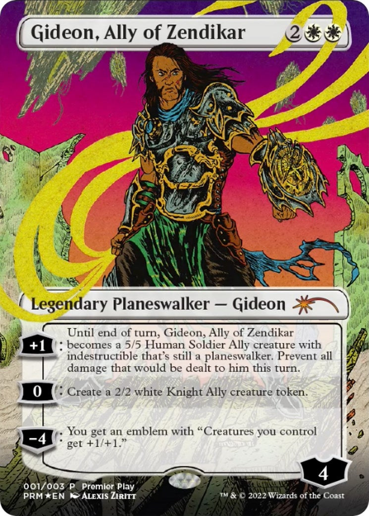 Image for Gideon, Ally of Zendikar (1) - Magic: The Gathering