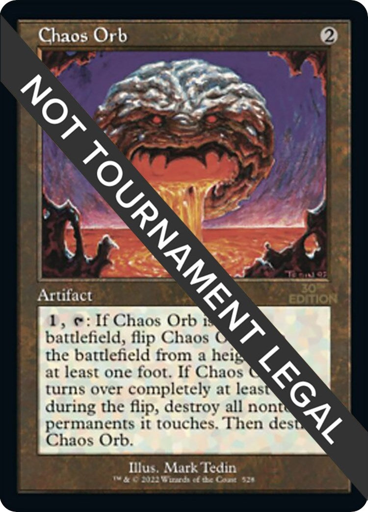 Image for Chaos Orb (Retro Frame) (528) - Magic: The Gathering