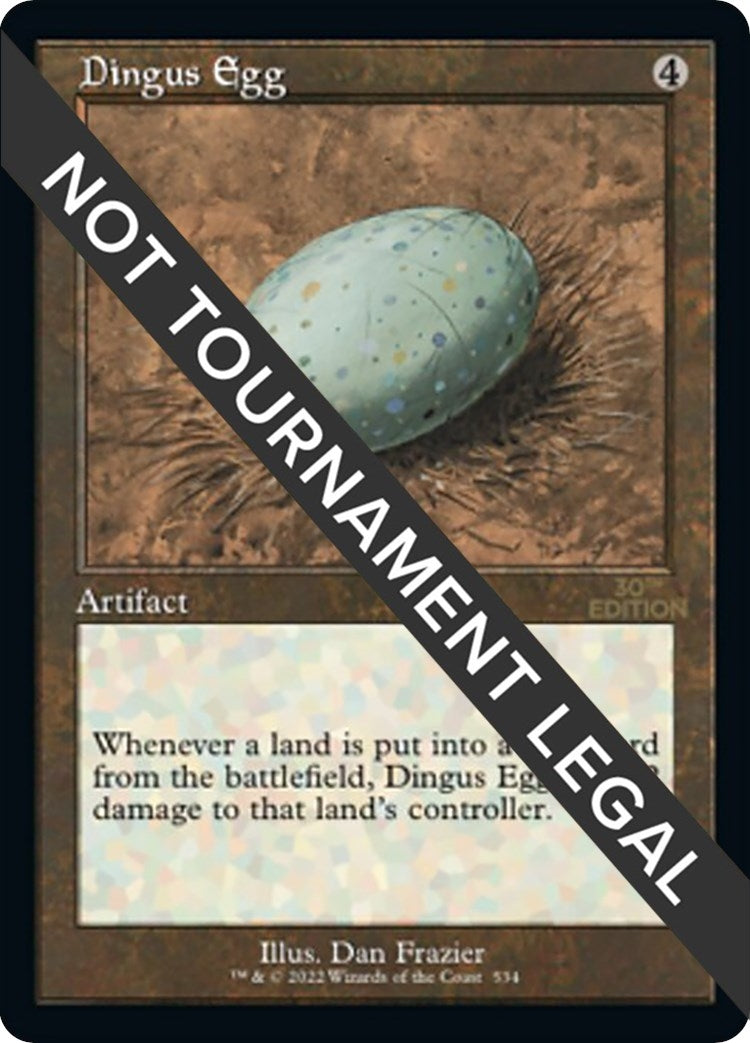 Image for Dingus Egg (Retro Frame) (534) - Magic: The Gathering