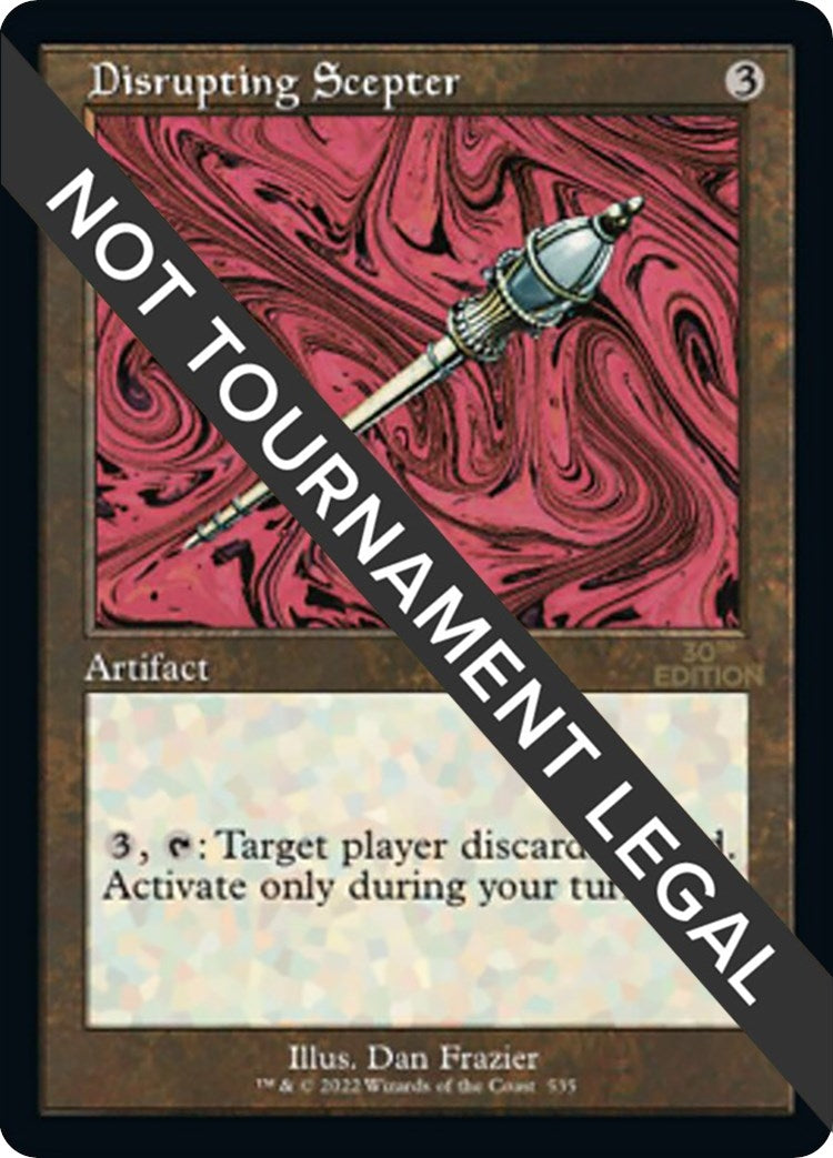 Image for Disrupting Scepter (Retro Frame) (535) - Magic: The Gathering