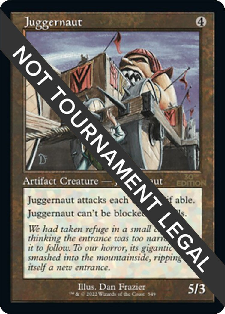 Image for Juggernaut (Retro Frame) (549) - Magic: The Gathering