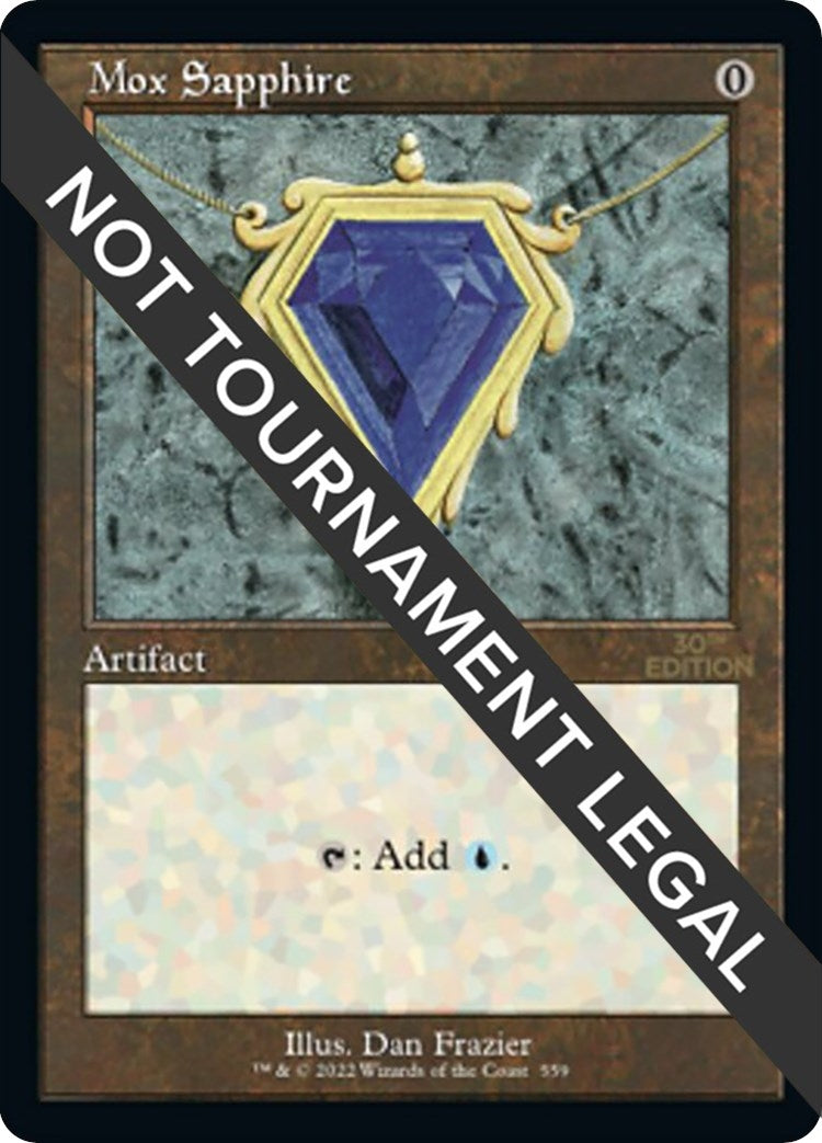 Image for Mox Sapphire (Retro Frame) (559) - Magic: The Gathering