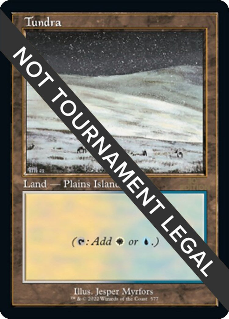 Image for Tundra (Retro Frame) (577) - Magic: The Gathering