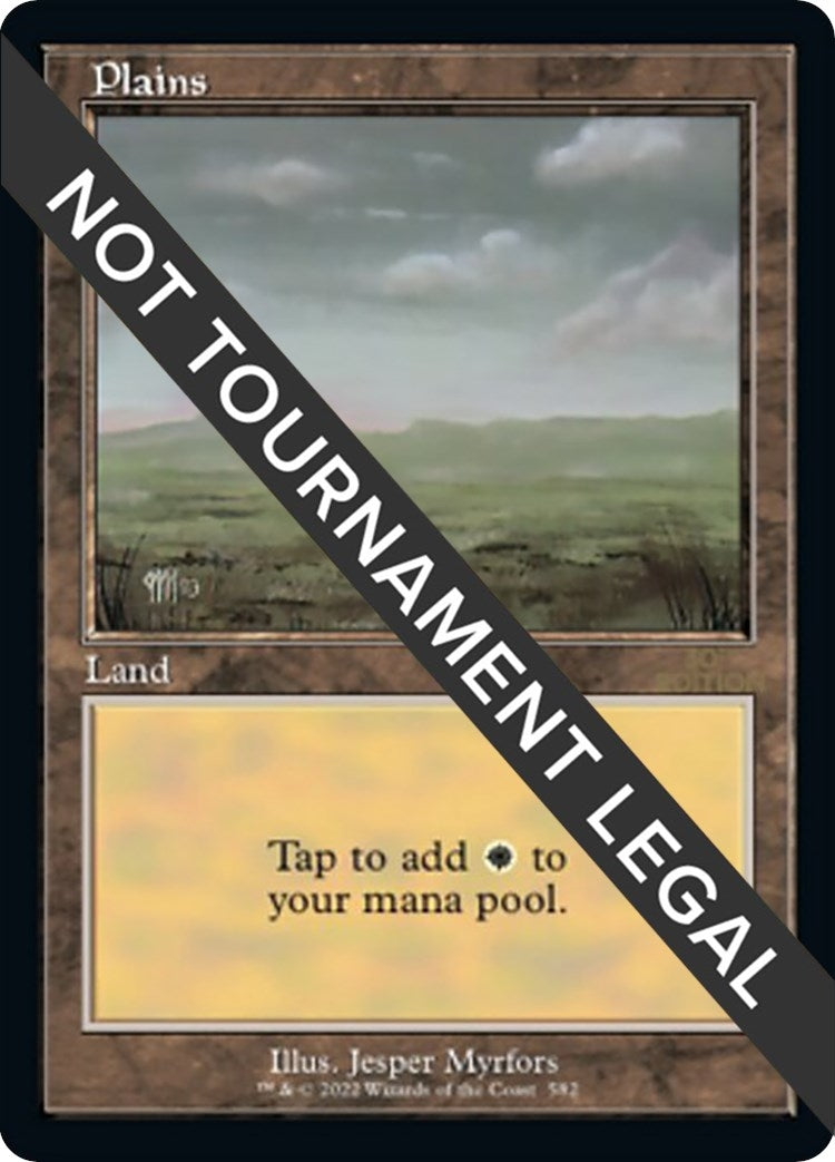 Image for Plains (582) (Retro Frame) (582) - Magic: The Gathering