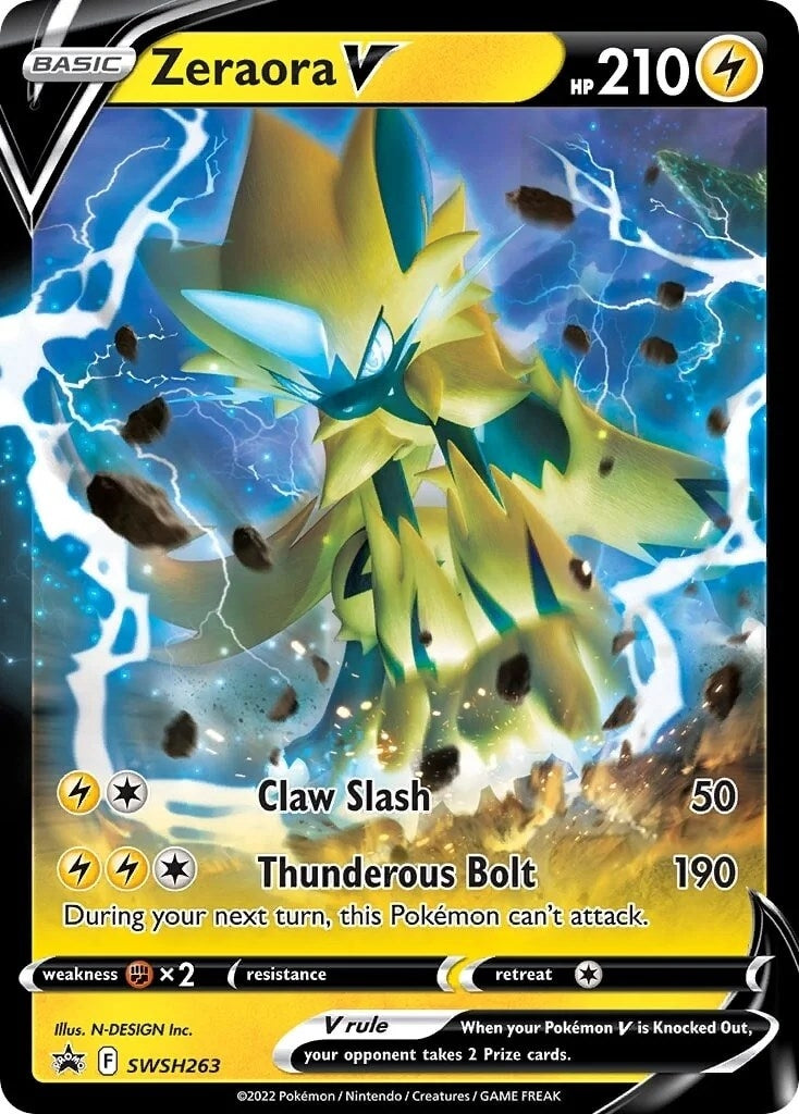 Image for Zeraora V - SWSH263 (SWSH263) (SWSD) - Pokemon