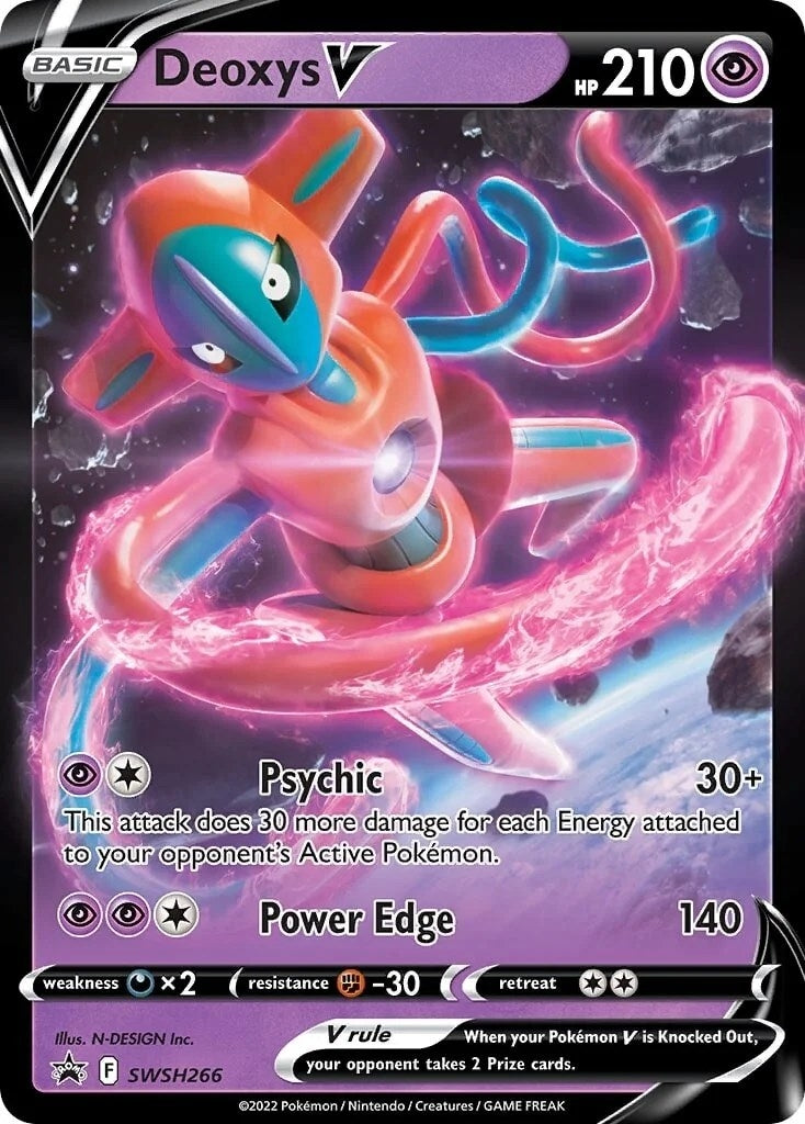 Image for Deoxys V - SWSH266 (SWSH266) (SWSD) - Pokemon