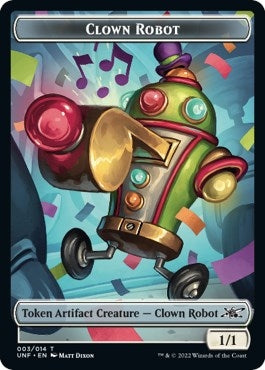 Image for Clown Robot (003) // Balloon Double-sided Token - Magic: The Gathering