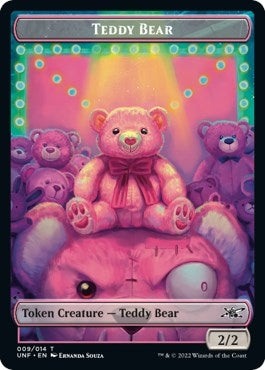 Image for Teddy Bear // Food (011) Double-sided Token - Magic: The Gathering