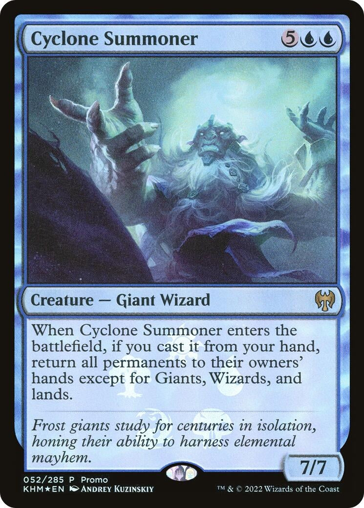 Image for Cyclone Summoner (52) - Magic: The Gathering
