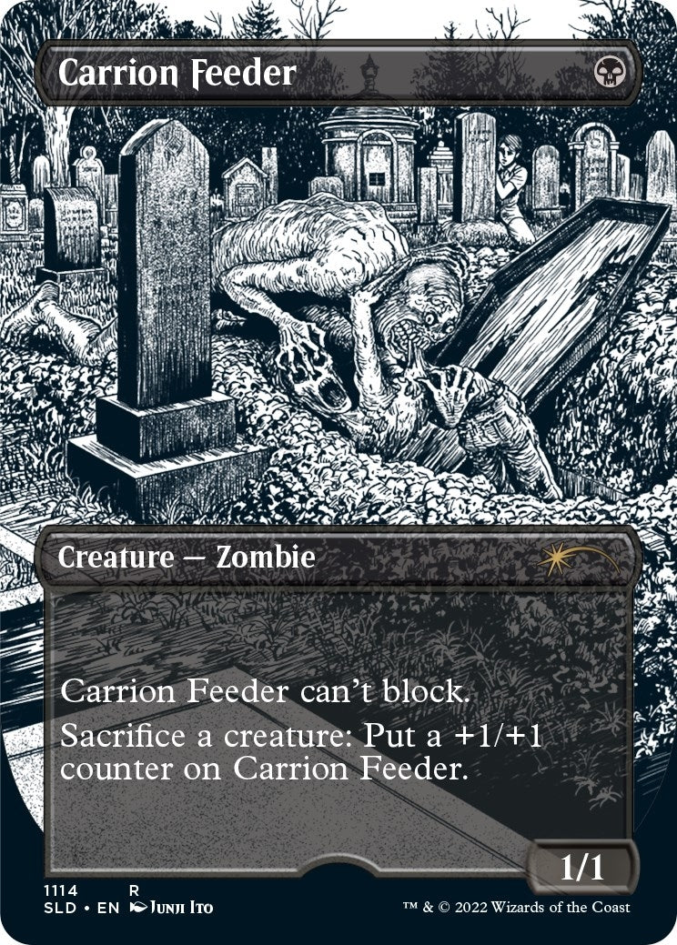 Image for Carrion Feeder (Borderless) (1114) - Magic: The Gathering