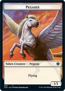 Image for Pegasus // Faerie Double-Sided Token (7 // 10) - Magic: The Gathering