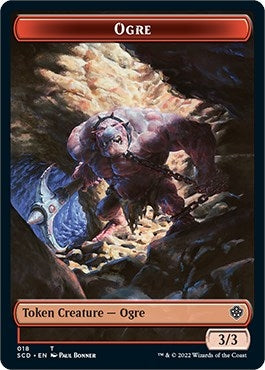 Image for Ogre // Zombie Double-Sided Token (18 // 13) - Magic: The Gathering
