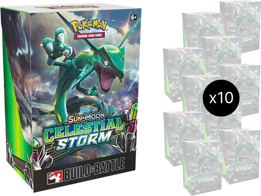 Image for Celestial Storm Build & Battle Box Display - Pokemon