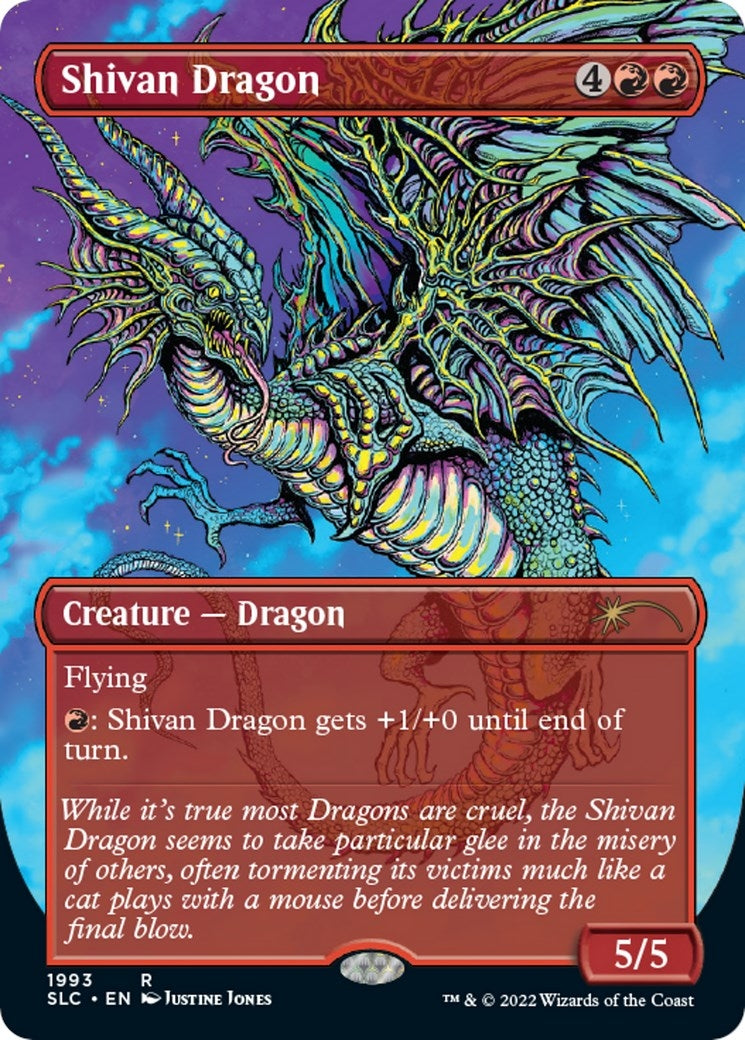 Image for Shivan Dragon (1993) - Magic: The Gathering