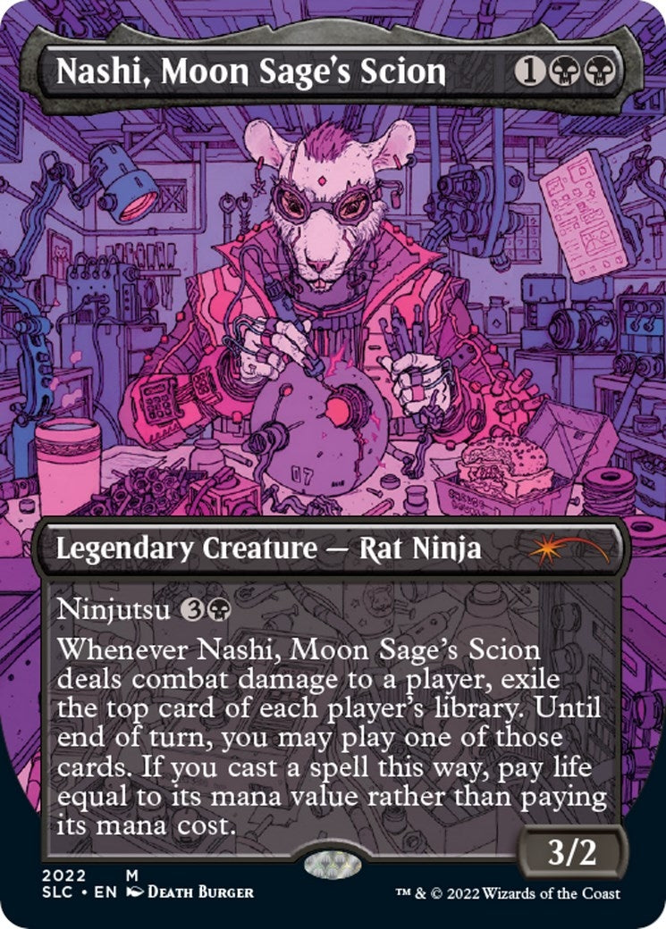 Image for Nashi, Moon Sage's Scion (2022) - Magic: The Gathering