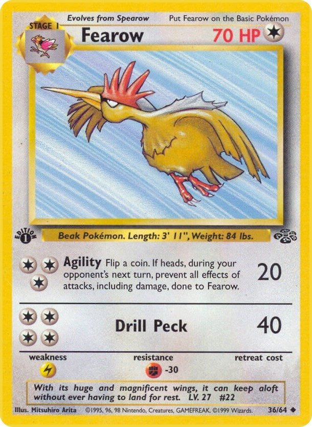 Image for Fearow (36/64) (JU) - Pokemon