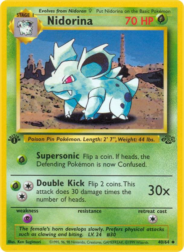 Image for Nidorina (40/64) (JU) - Pokemon