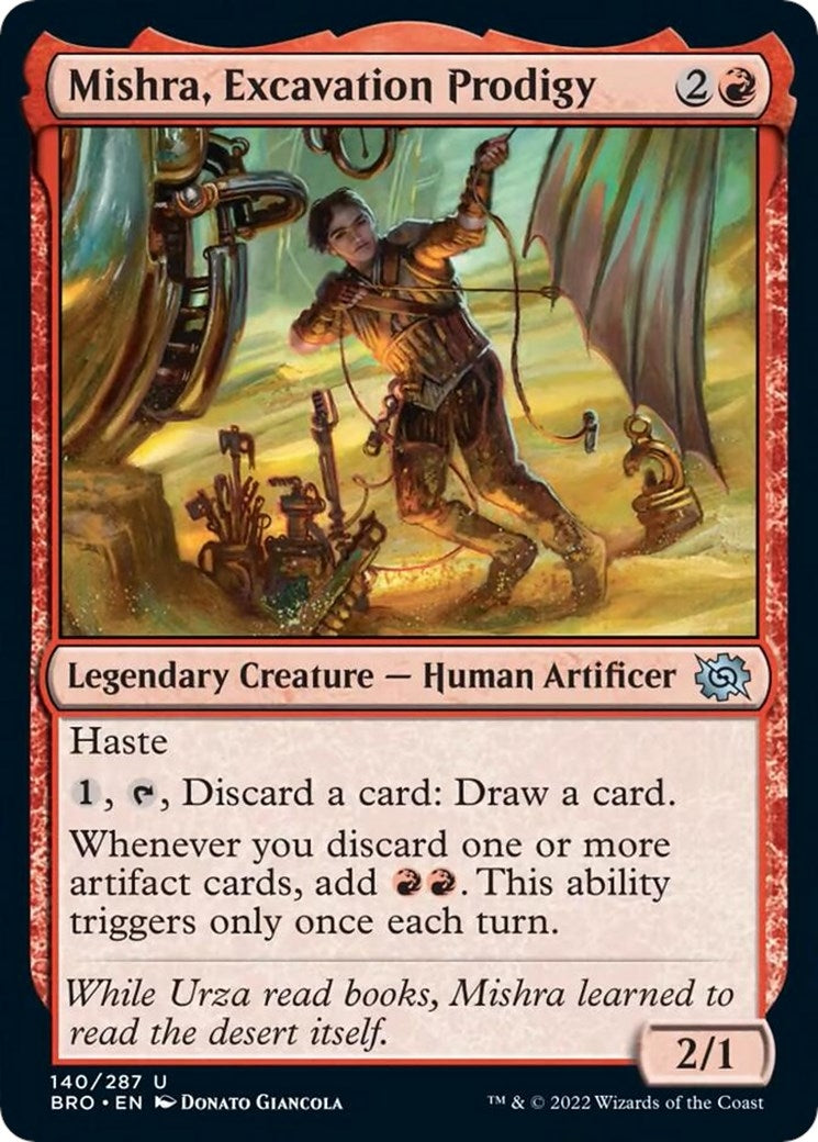 Image for Mishra, Excavation Prodigy (140) - Magic: The Gathering