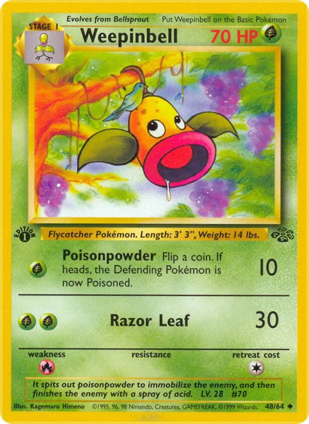Image for Weepinbell (48/64) (JU) - Pokemon