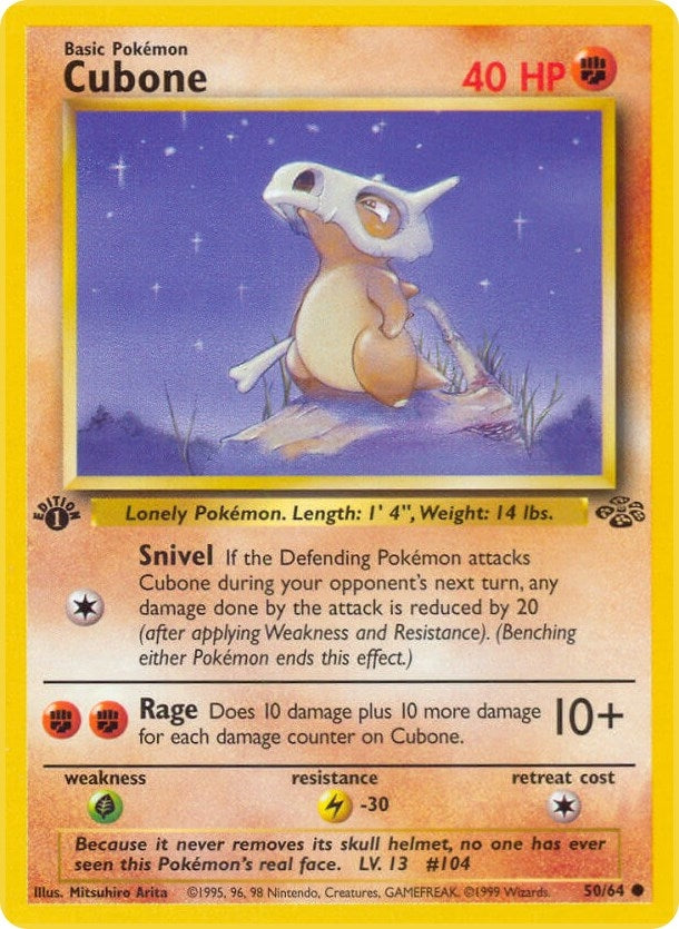 Image for Cubone (50/64) (JU) - Pokemon