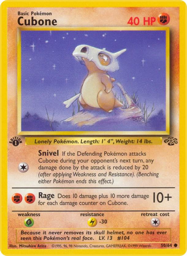 Image for Cubone (50/64) (JU) - Pokemon