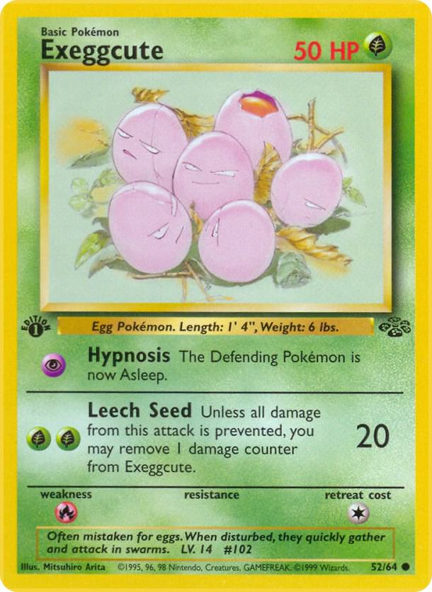 Image for Exeggcute (52/64) (JU) - Pokemon
