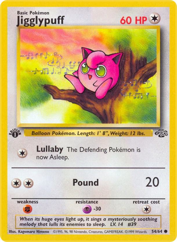 Image for Jigglypuff (54/64) (JU) - Pokemon