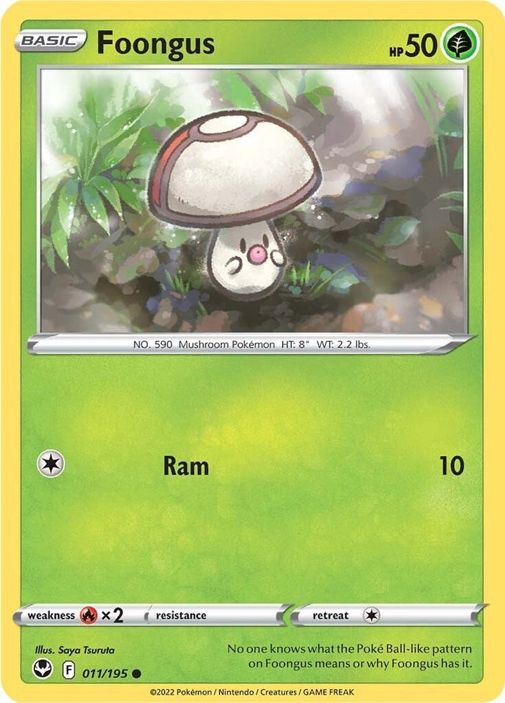 Image for Foongus (011/195) (SWSH12) - Pokemon